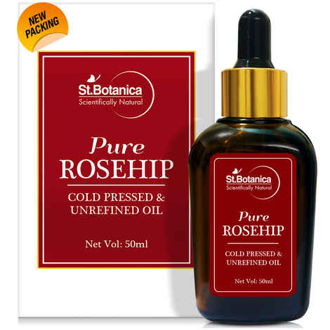 Buy St.Botanica Pure Rosehip Cold Pressed & Unrefined Oil (50 ml) - Purplle