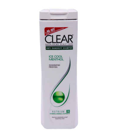 Buy Clear Ice Cool Menthol Anti-Dandruff Shampoo (170 ml) - Purplle