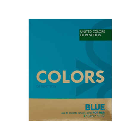 United Colors of Benetton Colors De Benetton Eau De Toilette, Blue, 80ml