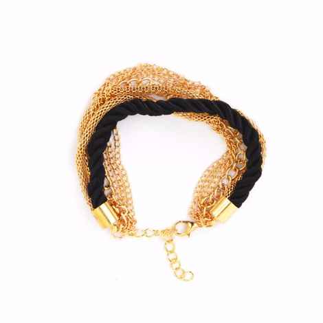 Buy Joker & Witch Black Stacked Party Bracelet - Purplle