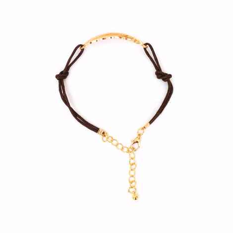 Buy Joker & Witch Single Leaf Brown Bracelet - Purplle