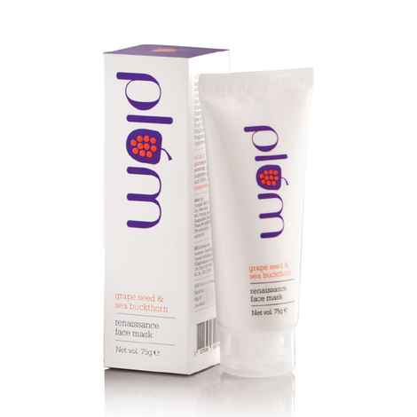 Buy Plum Grape Seed & Sea Buckthorn Renaissance Face Mask (75 g) - Purplle