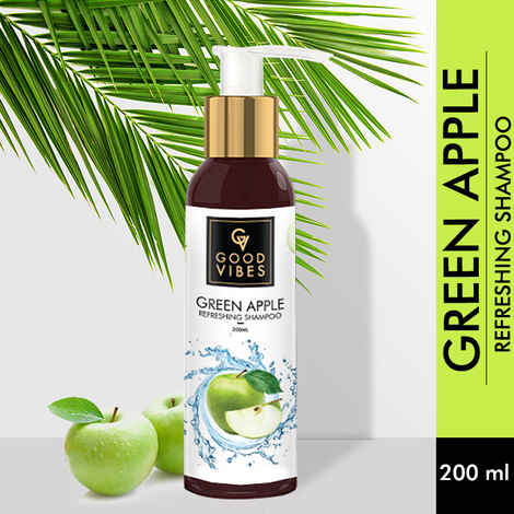 Good Vibes Refreshing Shampoo - Green Apple (200 ml)