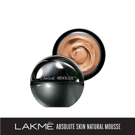 Lakme Xtraordin-airy Mattereal Mousse Foundation, Matte Finish, With SPF8 - 05 Beige Honey , 25 gm