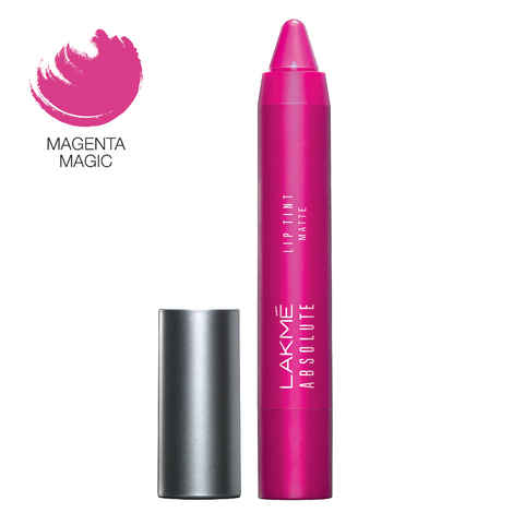 Buy Lakme Absolute Lip Pout Matte Lip Color Magenta Magic (3.5 g) - Purplle