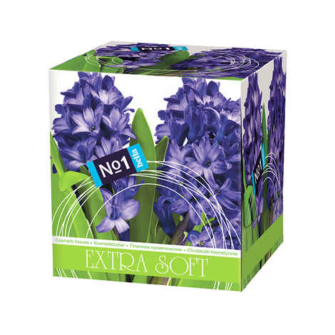 Bella Cosmetic Tissue Hyacinth 80 Pcs