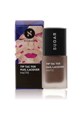 Tip Tac Toe Nail Lacquer - 053 Bow Brown (Deep Taupe Matte)