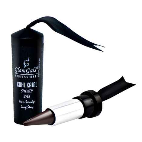 GlamGals Matte Finish Kohl Kajal Smokey & Dark Brown Eyes (3.5 g)
