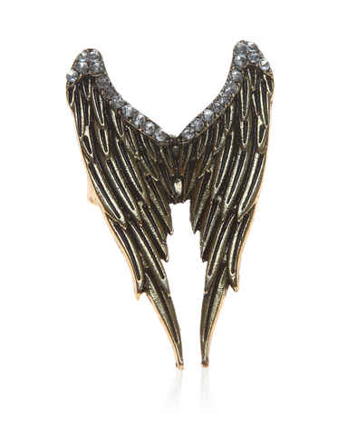 Buy Crunchy Fashion Angel Wing Ring - Purplle