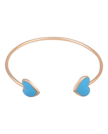 Buy Crunchy Fashion Feeling Love Turquoise Bracelet - Purplle