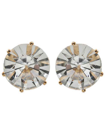Buy Crunchy Fashion Golden Grace Dual Studs - Purplle