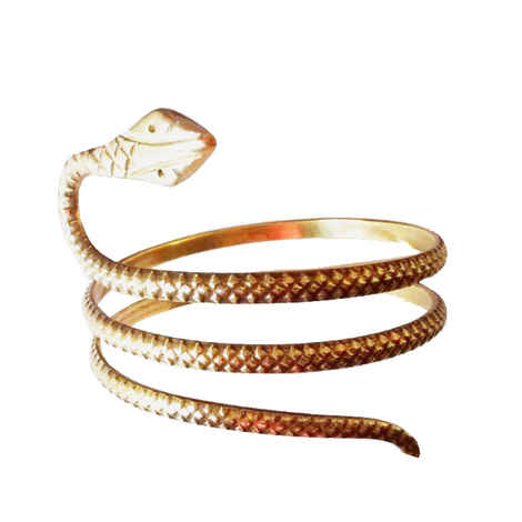 Buy Crunchy Fashion Snake Arm Cuff - Purplle