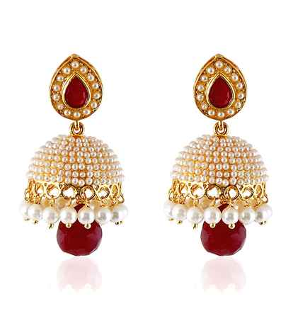Buy Crunchy Fashion Splash of rich blooming earring - Purplle