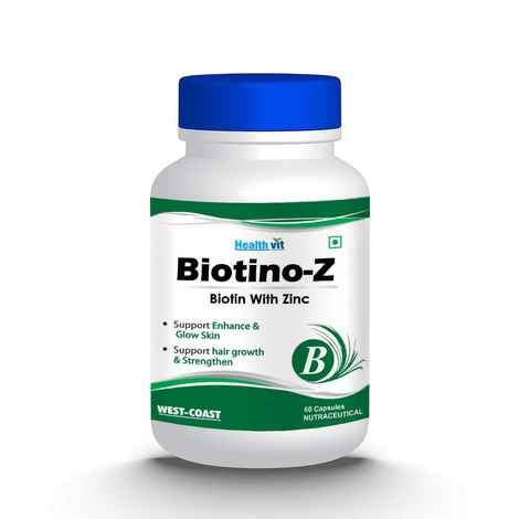 Healthvit Biotino-Z Biotin With Zinc 60 Capsules
