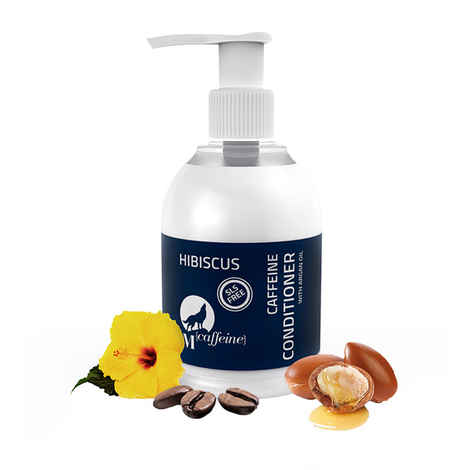 Buy MCaffeine Hibiscus Caffeine SLS Free Conditioner With Argan Oil - Paraben Free (150 ml) - Purplle