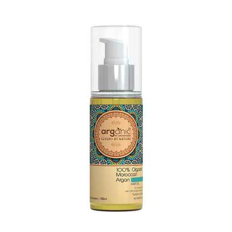 Aryanveda 100% Organic Moroccan Argan Hair Oil