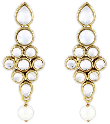 Buy Karatcart Sylvan Kundan Earrings For Women - Purplle