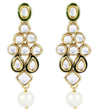 Buy Karatcart Ethnic Kundan Earings for Women - Purplle