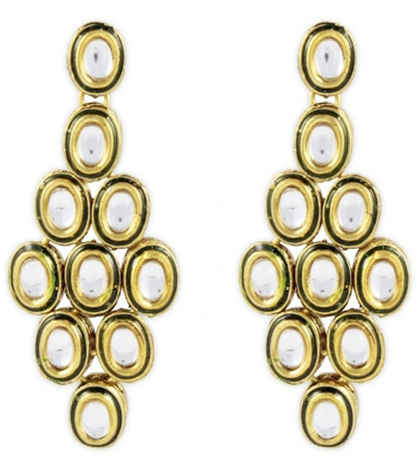 Buy Karatcart Metal Dangle & Drop Earring For Women (Gold) - Purplle