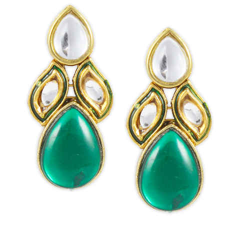 Buy Karatcart Ethnic Kundan Earings for Women - Purplle