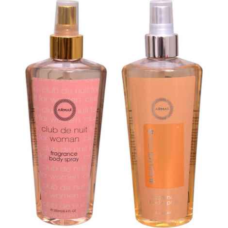 Armaf 1 Club De Nit Women::1 Hunter For Men Body Mist - For Men & Women  (500 ml)(Pack Of 2)