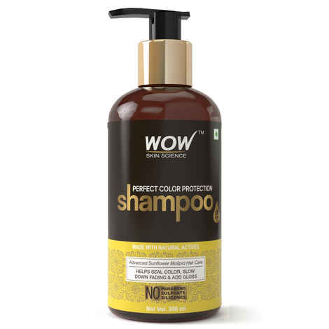 Buy WOW Skin Science Perfect Color Protection Shampoo (300 ml) - Purplle
