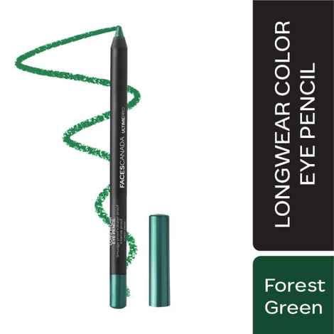 FACES CANADA Ultime Pro Longwear Eye Pencil - Forest Green, 1.2 gm