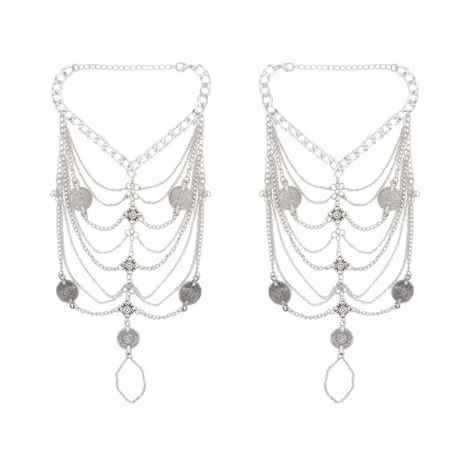 Buy Femnmas Bohemian Coin Anklet - Purplle