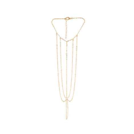 Buy Femnmas Multi Chain Celebrity Ring Bracelet - Purplle