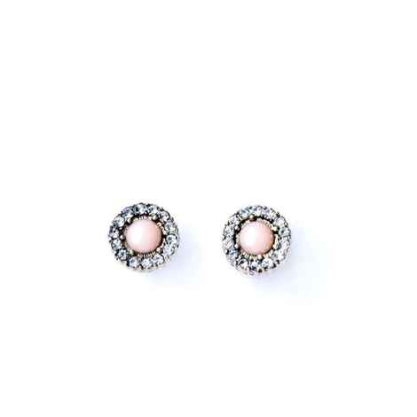 Buy Femnmas Hot Pink Celebrity Fashion Studs - Purplle