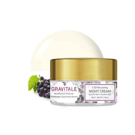 Gravitale 5-Oil Nourishing Night Cream (30 ml)