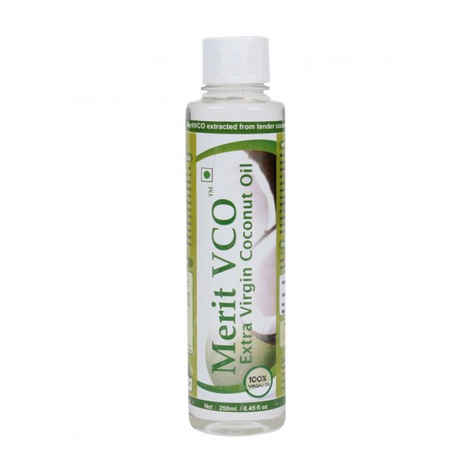 Buy Merit VCO Extra Virgin Coconut Oil (250 ml) - Purplle
