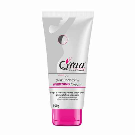 Qraa Advanced Lacto Dark Underarm Whitening Cream (100 g)