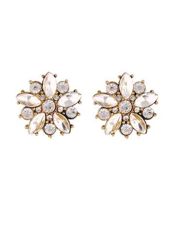 Buy Crunchy Fashion Crystal Twinkling Earring - Purplle