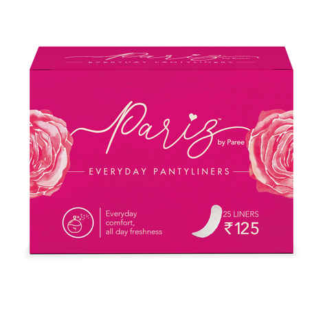 Buy Paree Ultra-Thin Cottony Soft Everyday Protection Pantyliners For Women To Protect Spotting and Wetness | Super-Soft Sheet For Rash Free Comfort - 25 Pantyliners - Purplle