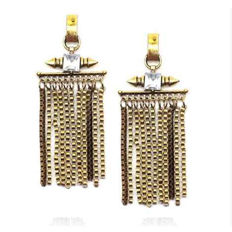 Buy Ferosh Punk Spiked Earrings - Purplle