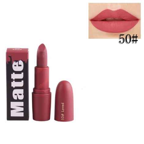 Miss Rose Matte Finish Bullet Lipstick 7301-026B 50 Loved
