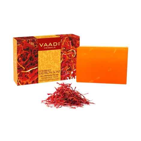 Vaadi Herbals Luxurious Saffron Soap Skin Whitening Therapy (75 g)