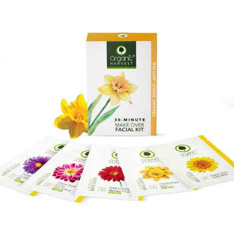 Organic Harvest Organic Shield Anti Tan 30-Minute MAKE OVER Home Salon-Facial (50 ml)