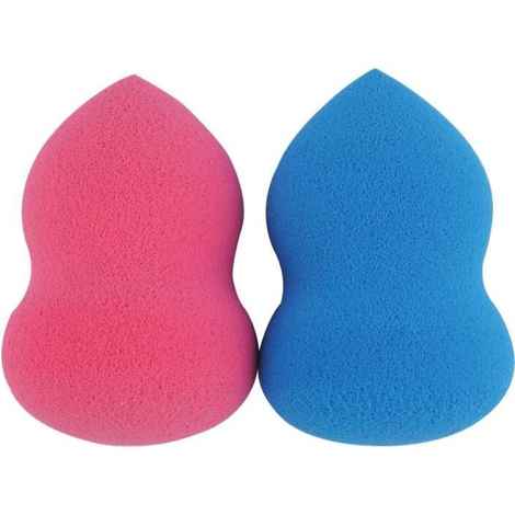 Makeup Mania Beauty Blender Puff Sponge Pear Shape - 2 Pcs (Random Color)