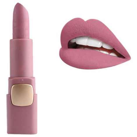 Miss Rose Matte Finish Waterproof Long Lasting Lipstick 7301-043B 45 (Time Square)