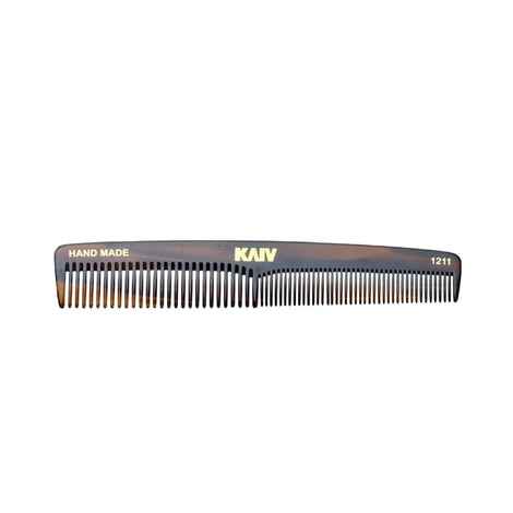 Kaiv Half Coarse and Half Fine Handmade Grooming Comb (Brown) GHC1211