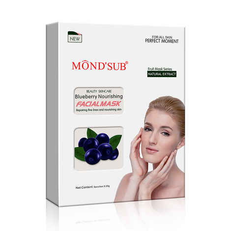 Buy Mond'Sub Bluberry Nourishing Facial Mask - Purplle