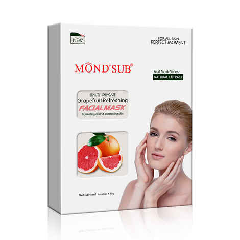 Mond'Sub Grapefruite Refreshing Facial Mask
