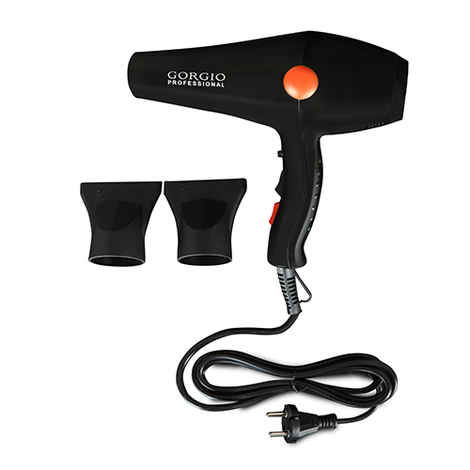 Buy Gorgio Professional Hair Dryer Hd3000 With High Performance Ac Motor - Purplle