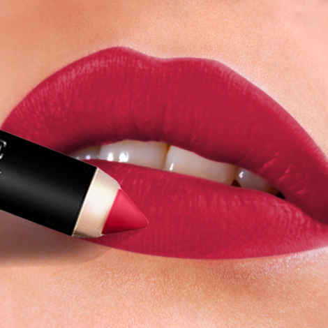 Buy NY Bae Mets Matte Lip Crayon | Satin Texture | Red | Enriched with Vitamin E - Crowd Pleaser 15 (2.8 g) - Purplle