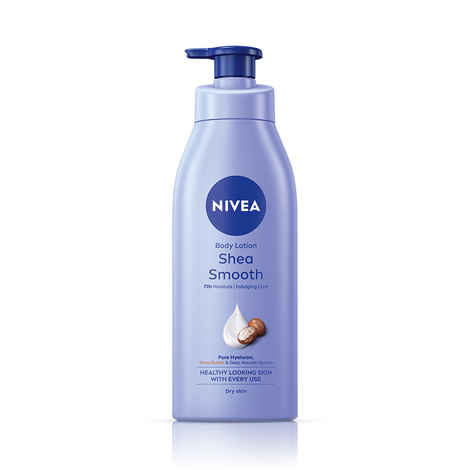 Buy Nivea Body Lotion, Shea Smooth Milk, For Dry Skin, 400 ml - Purplle
