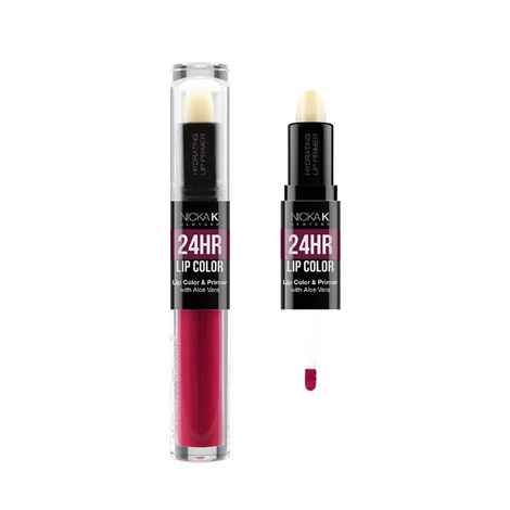 Nicka K 24Hr Lip Color & Primer Amaranth (1.4 g)