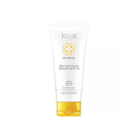 Buy Kaya Daily Moisturizing Sunscreen SPF 30 5 Star Boots Rating Hydrates skin all skin types 75ml - Purplle