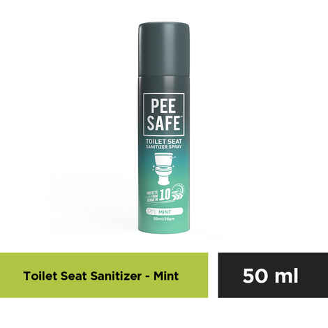 Pee Safe Toilet Seat Sanitizer Spray Mint (50 ml)